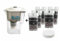 Wasserfilter AcalaQuell® Einsteigerpaket für 1 Jahr - Wassetto weiß – Aktivkohle Wasserfilter | Höchste Filterleistung - mehrschichtig | BPA u. BPB frei | ReNaWa® - Technology |