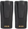 2PCS 7.4V 2600mAh Li Ion Battery for Motorola CP040 CP150 CP200 CP380 GP3688 EP450, 2 Way Radio Battery with Belt Clip