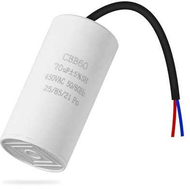 CBB60 450v 70uf 50/60HZ condensateur de démarrage, condensateur de marche du moteur, condensateur de moteur, condensateur de suppression