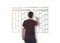 A1 Wall Planner 2025 Wall Calendar Large Jan to Dec Yearly Planner Full Year Planning Chart Academic Annual Poster for Student Family School Office Work Study 59.4x84.1cm(Folded)(1pc)(Multi)