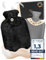 KUNU® die besondere Wärmflasche - 1.8l - inkl. Geschenkverpackung - mit extra Bezug - unwiderstehlich flauschig - perfekt für Erwachsene und Kinder - auslaufsicher und getestet