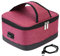 Cooler Bag,Lunch Box Cooler USB Heating Insulated Cooler Box Tote Bag High Capacity Thermal Cooler Sack Food Handbags Case (Color : Red)