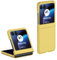 EASSGU Funda de Silicona Adecuada para Motorola Moto RAZR 50 (6.9 Inches), Resistente a La Piel y Resistente a Las Caídas y a Los Arañazos - Amarillo