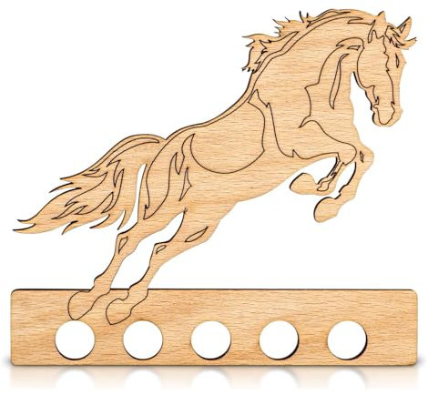 Buaak Pferd, Reiten, Geldgeschenke, Geschenkverpackung Holz, Holz Geldgeschenk für Pferdeliebhaber, Originelles Geschenk für Pferde Freunde, Familie und Liebhaber zum Geburtstag