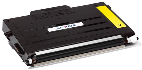 ARMOR Für Samsung CLP 550 - Yellow (XXL) Farbtoner, Colortoner Farblasertoner wiederaufbereitet, Toner für CLP550, 5000S.