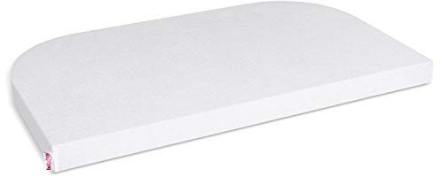 babybay Frottee Spannbetttuch passend für die Modelle Maxi, Midi, Boxspring, Comfort und Comfort Plus, weiß, 89 x 50 cm (1er Pack)