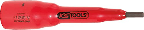 KS Tools 117.3870 3/8 Isolierte Bit-Stecknuss Innensechskant, 8mm,116mm lang
