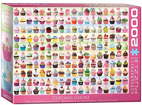 EuroGraphics 2000 Teile - Cupcake Schatz, mehrfarbig, 8220-0629