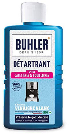 Buhler Détartrant Cafetières Flacon de 375 ml - Lot de 3