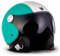 ARMOR HELMETS® AV-84 „Vintage Italy“ · Jet-Helm · Motorrad-Helm Roller-Helm Scooter-Helm Moped Mofa-Helm Chopper Retro Vespa Vintage Pilot Biker · ECE 22.05 Visier Schnellverschluss Tasche L (59-60cm)