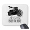 Tapis de souris Mousepad (Mauspad) CUSTOM BIKE PROFITEZ DE LA RIDE ROCKER BIKER MOTO CLUB Motorradfahrer CHOPPER CUSTOMBIKE MC ROUTE 66 pour votre ordinateur portable, ordinateur portable ou PC Inter