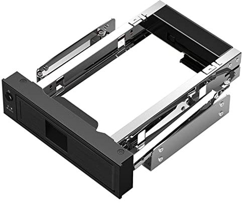 ORICO Rack Portatile Struttura Spazio Interno CD-Rom 3.5 Pollici SATA HDD/Case HDD Case - Nero(1106SS)