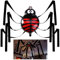 Unomor Halloween 20 Fuß Gigant Spinne Dekorationen Deckenhänger Set für Party