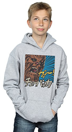 Absolute Cult Star Wars Boys Chewbacca Roar Pop Art Hoodie