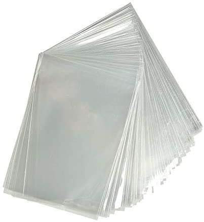 A4 Cello bags - Pack of 100-40 Microns - 30mm A4 cellophane bags self seal - Crystal clear & good thickness - artwork/photos/Cards display/Craft - A4 envelopes peel and seal