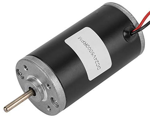 DC-Motoren, Dauermagnet 31ZY 6V / 12V / 24V 3500-8000RPM Hochgeschwindigkeits-CW/CCW-Dauermagnet-DC-Motor für DIY-Generator(24 V 5000 U/min)
