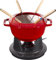 STAUB Fondue Set Kirschrot 18 cm