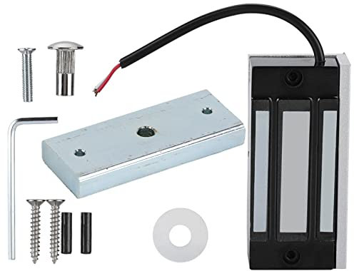Elektromagnetische Schlösser DC 12V Alluminum Sichere Türschloss 60kg Kraft ziehen Verdeckt Elektromagnet Verschluss