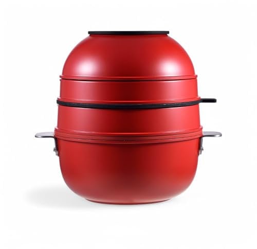 MasterPRO SHARE & PLAY | Juego de Utensilios de Cocina Apilables de 10 piezas | Mango Desmontable | Ahorra espacio | Fundición de Aluminio | Recubrimiento Antiadherente ILAG Ultimate | Regalo Ideal