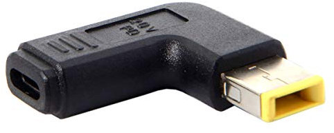 Cablecc Adaptador USB-C USB 3.1 tipo C a rectángulo DC 5.5mm 4.0mm 7.4mm 3.0mm 2.5mm (11.0 * 4.5MM Rectángulo)