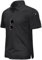 TACVASEN Herren Kurzarm Atmungsaktiv Poloshirts Tennis Polo Outdoor Golf T-Shirts mit Knöpfen (Schwarz, L)