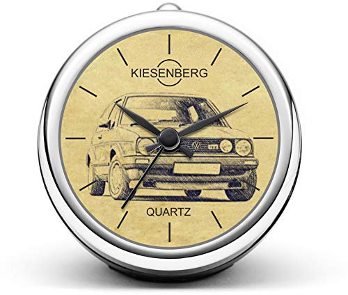 KIESENBERG Design Tischuhr Geschenke für Golf GTI II Fan Uhr T-5053