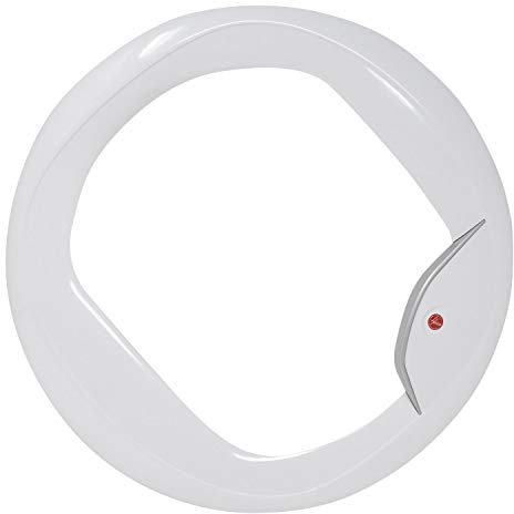 sparefixd White Outer Door Frame Trim to Fit Hoover Tumble Dryer