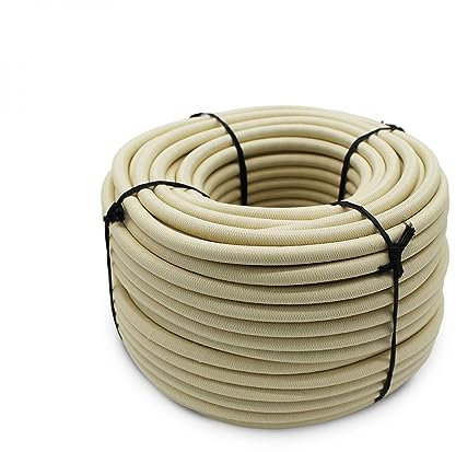 Linxor - Bobine, Rouleau de tendeur élastique - 25 mètres x 10 mm - Beige