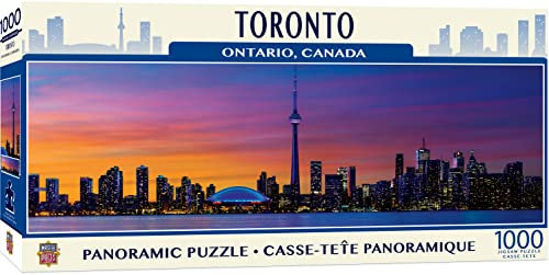 Toronto Canada Panorama-Puzzle, 990 x 330 mm, 1000 Teile