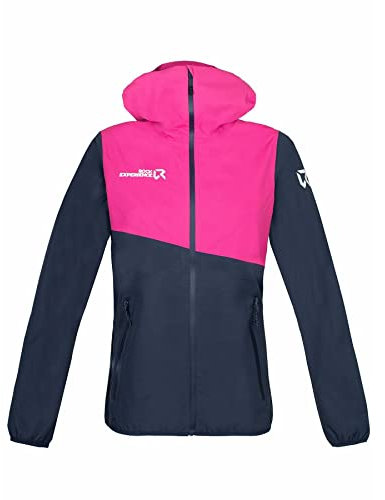 Rock Experience Damen Great Roof Hoodie Jacke, Blue Nights-Beetroot Purple, S