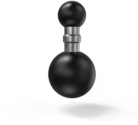 GENERIC 1 Kugelkopf auf 0.67 Kugelkopf Kompatibel mit RAM Dual Ball Socket Arm Ball Adapter (1Stk, SZZS-R10) R10-Stück 1