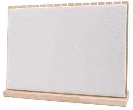 Présentoir à Bijoux en Bois, Présentoir à Collier 16 Emplacements pour Bijoux