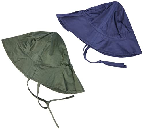 NAME IT Baby - Jungen Nmmzean 2p Uv Hat W/Earflaps, Laurel Wreath/Detail:1x Laurel Wreath/1x Bijou Blue, 34-39