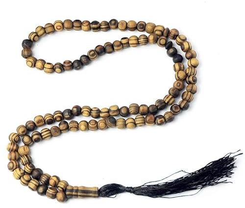 Muslimisches Gebet mit 99 Perlen, Islam, Dhikr, Rosenkranz, Ramadan, Geschenk, Anbetung, Gebet, Misbaha, Zeremonie, Schmuck, Unisex, 1 Stück