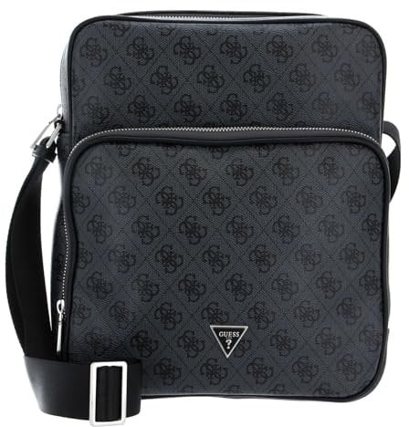 GUESS Men Vezzola Smart Messenger Bag, Bla
