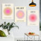 LXTOPN Aura Engel Zahlen Poster Sets,Spirituelle inspirierende Leinwand Wandkunst Bilder,Moderne Minimalistische Stil Wanddekoration für Schlafzimmer Büro Wohnzimmer, ungerahmt (3 * 50x70cm, TSH2)
