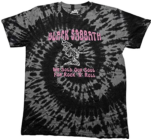 Black Sabbath T Shirt We Sold Our Soul for Rock N Roll Nue offiziell Unisex L