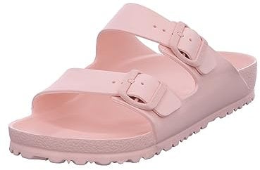 BIRKENSTOCK, Slides Unisex-Adulto, Rosa chiaro, 44 EU