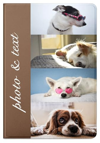 Pnakqil Coque Tablet Personnalisée pour Apple iPad 2020/2019/2021 10,2, Personnalisable avec Photo Texte Cover Étui Housse, TPU Silicone Protection Custom Case pour ipad 9./7./8. Gen, 9