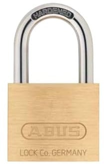 ABUS Titalium Vorhängeschloss mit Schlüssel gleichschließend, Bügel-Ø 5mm x 19mm