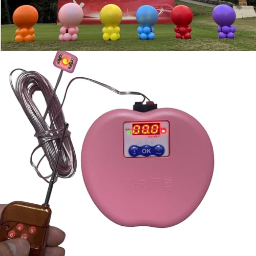 Hochleistungs-Ballon-Werkzeug-Fernbedienung, 300 m, Ballon-Exploder, Fernbedienung, Strahlball, Bodenexplosionsballon-Produktionszubehör, (2 Steuerungen 8)