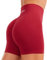 JOYSPELS Sport Shorts Damen Scrunch Butt Gym, Kurze Sporthose Damen Shorts Radlerhose High Waist Laufhose Acerola L