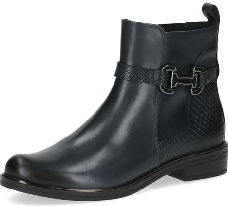 CAPRICE Damen Stiefeletten aus Leder mit Zierschnalle