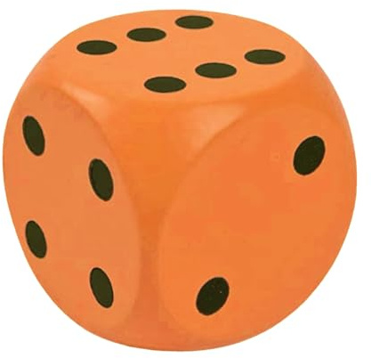 Große Schaumstoffwürfel – riesiges pädagogisches Mathematik-Spielzeug | 15 cm weiche Schaumstoffwürfel zum Lernen | Nachhaltige Dice für Schulspiele im Klassenzimmer | sicher für einen nützlichen