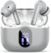 Btootos Auricolari Bluetooth 5.4 Stereo HiFi con 4 HD Mics, Bluetooth, Mini Cuffie Wireless, 40 Ore Cuffiette Bluetooth per Androide/iOS, USB-C, LED Display, Earbuds IP7 Impermeabili, Grigio