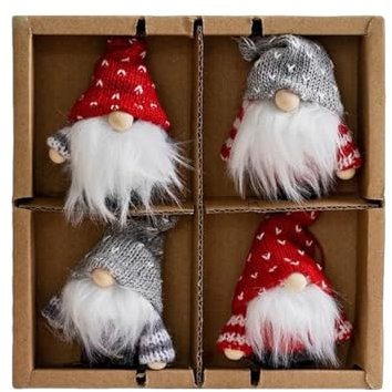 Decorazione natalizia per albero di Natale, decorazione per albero di peluche, accessori per interni ed esterni