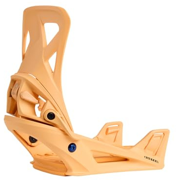 Burton Men's Step On Re:Flex Snowboard Bindings, Medium, Orange Cream