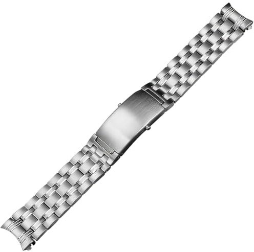 HiCycle2 Ersatz-Uhrenarmband für Omega Seamaster James Bond 007, mittelgroß, schwer, Stahl, 18 mm