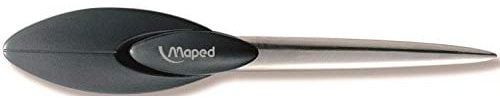 Maped M037400 - Brieföffner mit ergonomischen Griff 17 cm, schwarz
