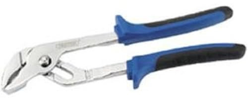 Draper 45362 Waterpump Plier with Soft Grip, 33mm Capacity, 240mm , Blue